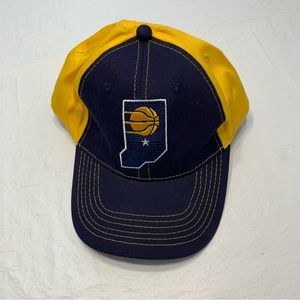 NBA Indiana Pacers Main Gate Adjustable Hat Cap Mens Lucas Oil